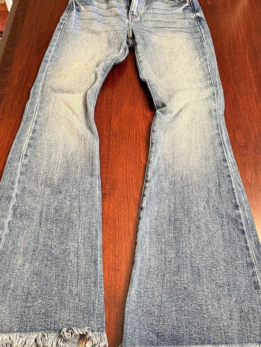 KanCan Wide Leg Jeans in Blue Waist 25